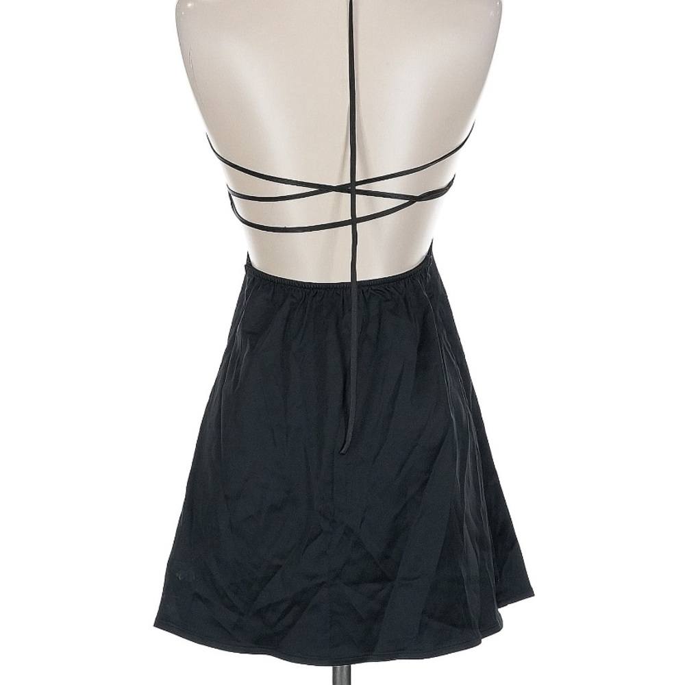 POSTER GIRL Black Open Back Mini Dress